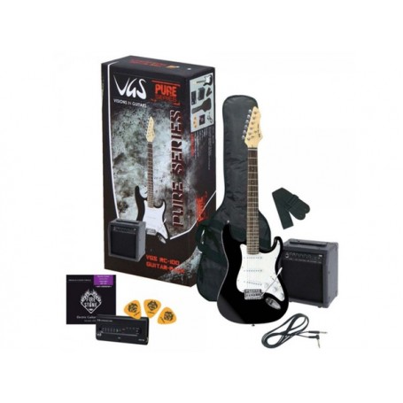 VGS Electric Guitar Start Kit Black