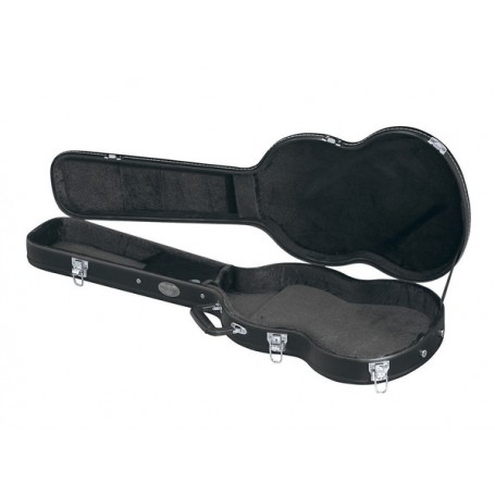 GEWA Custodia rigida Flat Top per Chitarra Elettrica stile SG