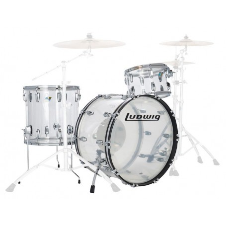 Ludwig Vistalite ProBeat Set Clear