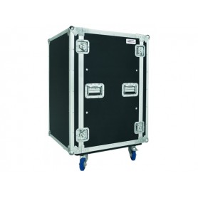 Flight Case Professionale Ammortizzato 18 Unità Rack