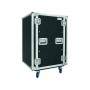 Flight Case Professionale Ammortizzato 18 Unità Rack