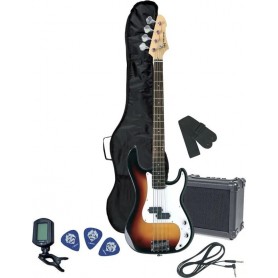 GEWA E-Bass RCB-100 Pack 3-Tone Sunburst