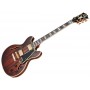 D'ANGELICO Deluxe Mini DC Satin Brown Burst