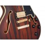 D'ANGELICO Deluxe Mini DC Satin Brown Burst