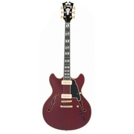 D'ANGELICO Deluxe DC Satin Trans Wine