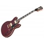 D'ANGELICO Deluxe DC Satin Trans Wine