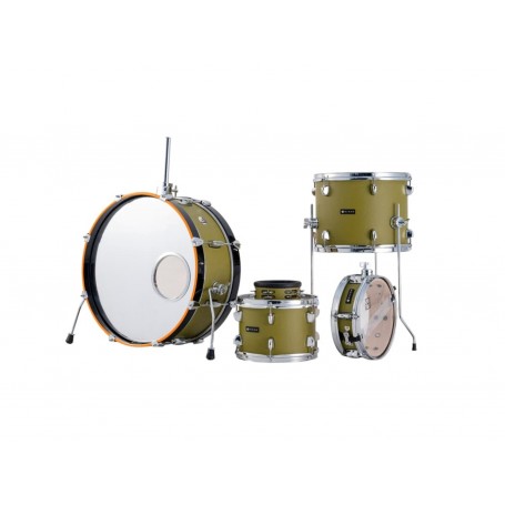 DIXON Podl520og - Shell Kit - Finitura Satin Olive Green - C/speciale ''black Ba