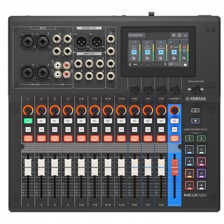YAMAHA MGX12V Black