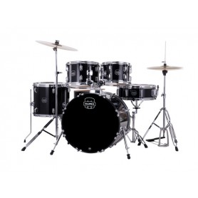 MAPEX CM5044FTCDK Comet Fusion 5 Pezzi Dark Black Con Hardware e Piatti