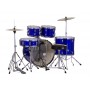 MAPEX Cm5294FTCIB Comet Rock 5 Pezzi Indigo Blue Con Hardware E Piatti