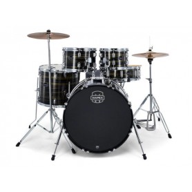 MAPEX CM5294FTCFJ Comet Rock 5 Pezzi Ebony Yellow Grain Con Hardware E Piatti