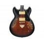 IBANEZ AS93QMSP-Dark Brown Sunburst