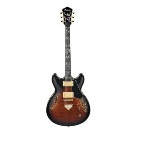 IBANEZ AS93QMSP-Dark Brown Sunburst