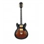 IBANEZ AS93QMSP-Dark Brown Sunburst
