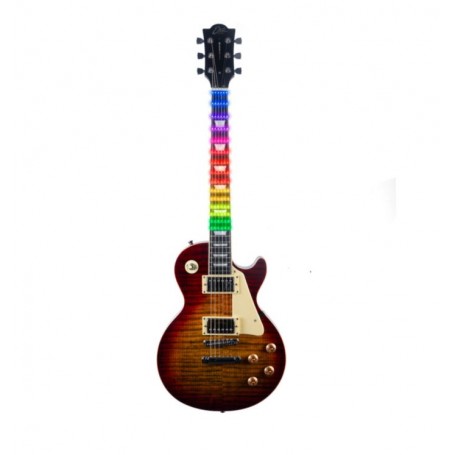 EKO LS-300 Cherry Sunburst Visual Note