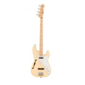 FENDER Squier Paranormal Precision Bass Thinline SJ Vintage White