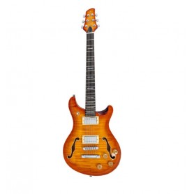 LARRY CARLTON Q7 Hollow Amber Burst