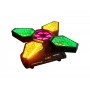 ALGAM LIGHTING Vintage-flower Proiettore Rotante A Led Con Effetti Multipli