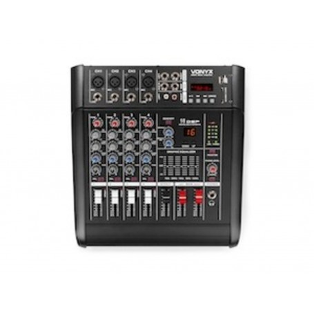 VONYX Am5a 5 Channel Amplified Mixer Bt